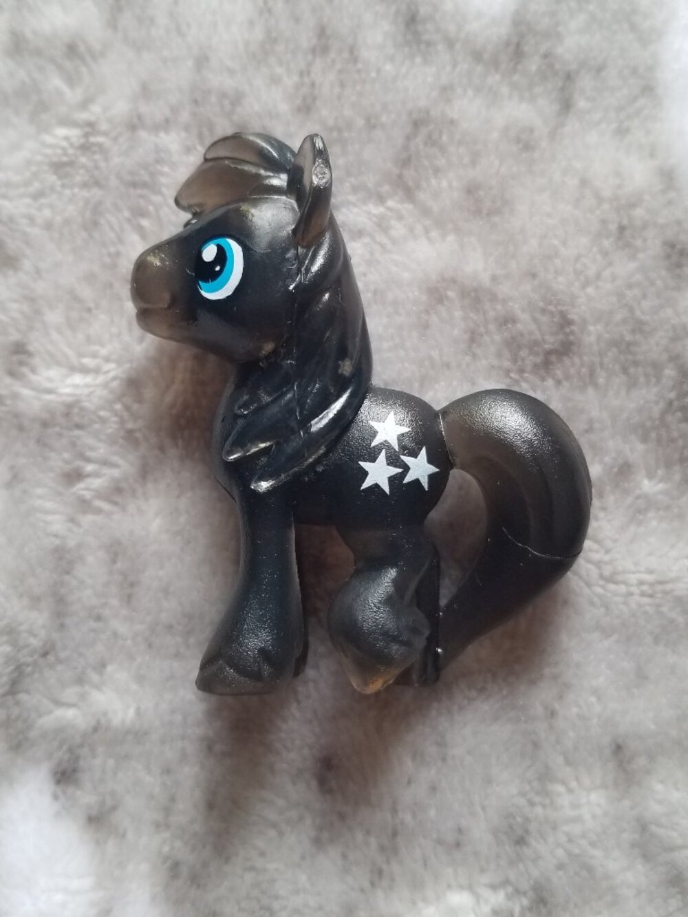 My Little Pony Figure Twilight Sky Black Translucent MLP G4 Mini Figurine